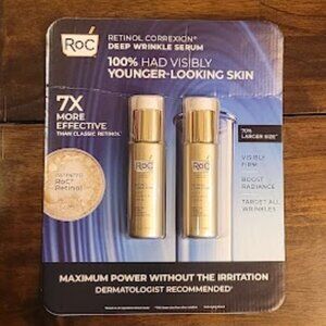 New (unopened package) ROC RETINOL CORREXION DEEP WRINKLE SERUM 1.7OZ 2PK
